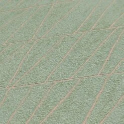 A.S. Creation Papier Peint Graphique Avec Motifs De Lignes Vert Or - Papier Peint Graphique Ligné - Papier Peint Intissé -A.S. Creation Soldes as creation tapete jade 395061 muster4