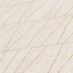 A.S. Creation Papier Peint Graphique Or Blanc - Ligné - Papier Peint à Motifs Graphiques - Papier Peint Intissé à Motifs De Lignes -A.S. Creation Soldes as creation tapete jade 395062 muster4