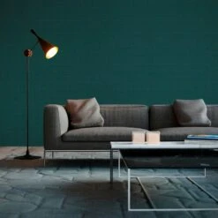 A.S. Creation Papier Peint Intissé Avec Motif à Lignes Bleu Or - Papier Peint à Motifs Graphiques Ligné