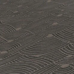 A.S. Creation Papier Peint à Motifs Vintage Noir Marron - Papier Peint Design Vagues Salon -A.S. Creation Soldes as creation tapete nara 387426 muster1