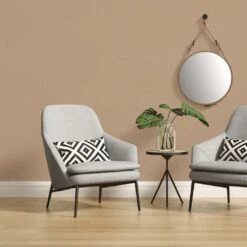 A.S. Creation Papier Peint Intissé Beige Aspect Tissu - Papier Peint Salon - Papier Peint Cuisine