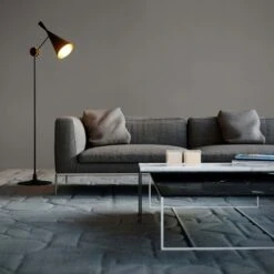 A.S. Creation Papier Peint Intissé Gris Salon - Papier Peint Design Tissu Moderne