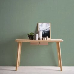 A.S. Creation Papier Peint Intissé Vert Moderne - Papier Peint Salon - Papier Peint Design -A.S. Creation Soldes as creation tapete nara 387456 ambiente1