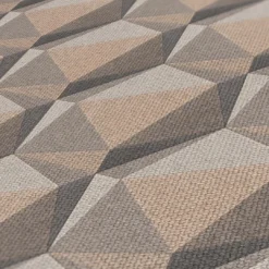 A.S. Creation Papier Peint 3D Beige Gris - Papier Peint Intissé Moderne Géométrique -A.S. Creation Soldes as creation tapete nara 387481 muster1