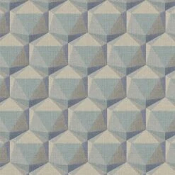 A.S. Creation Papier Peint Intissé 3D Scandinave Bleu Beige - Papier Peint Cuisine -A.S. Creation Soldes as creation tapete nara 387484 muster