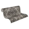 A.S. Creation A.S. Création New Life Papier Peint Baroque , Gris, Noir