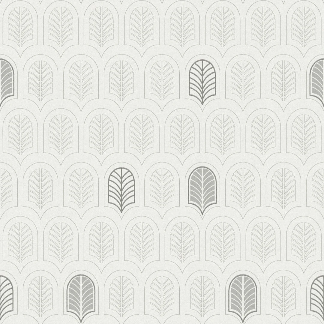 A.S. Creation A.S. Création New Life Papier Peint Design Anthracite, Beige 2 A.S. Creation A.S. Création New Life Papier Peint Design Anthracite, Beige – Image 2