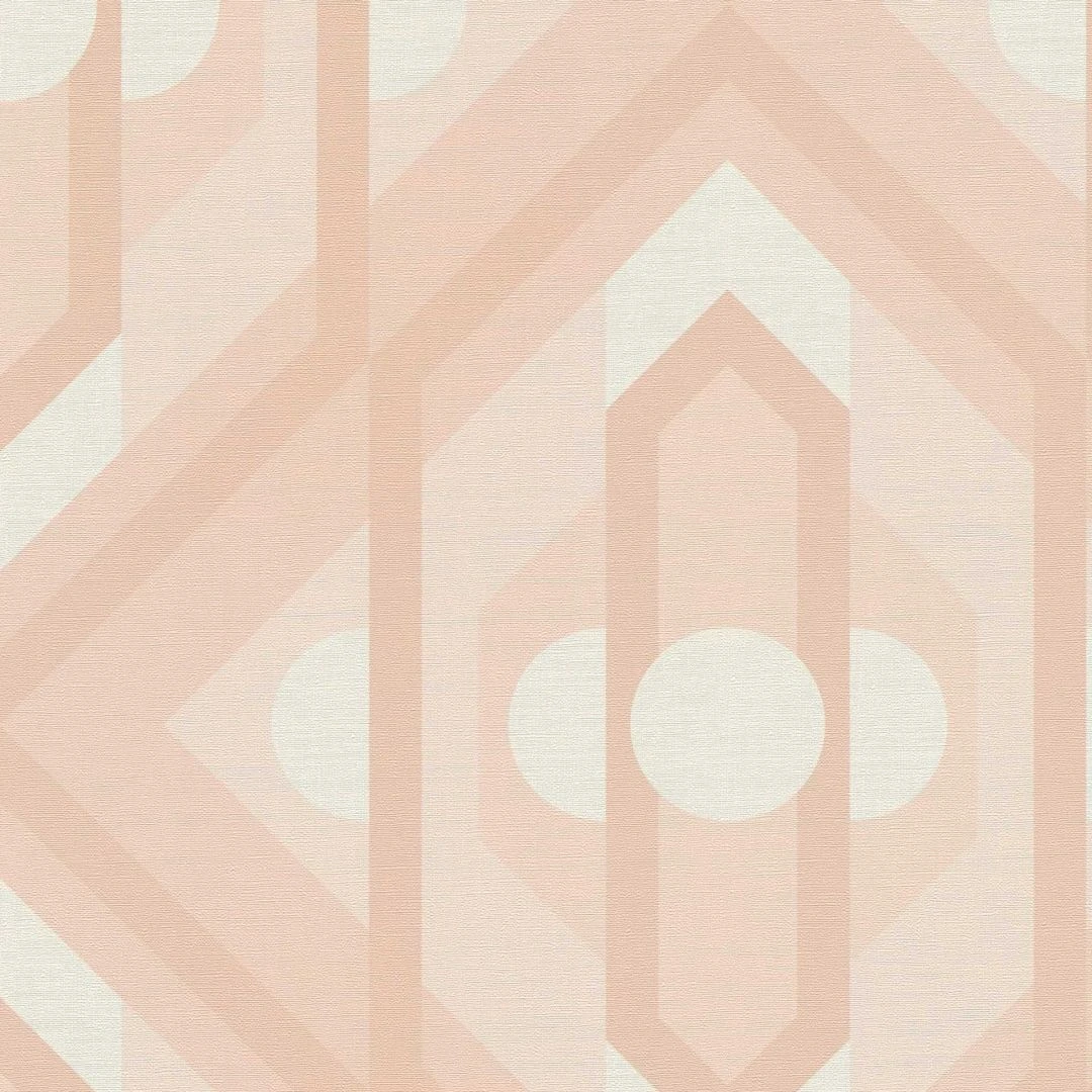 A.S. Creation Papier Peint Intissé Style Rétro Beige Crème - Papier Peint à Motifs Abstraits - Papier Peint Vintage 3 A.S. Creation Papier Peint Intissé Style Rétro Beige Crème - Papier Peint à Motifs Abstraits - Papier Peint Vintage – Image 3