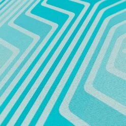 A.S. Creation Papier Peint Rétro Bleu Turquoise - Papier Peint Intissé Vintage Abstrait - Papier Peint à Motifs Structurés -A.S. Creation Soldes as creation tapete retro chic 395321 muster1