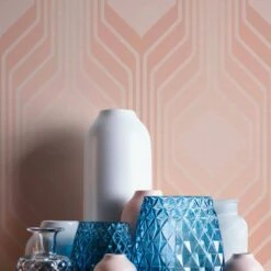 A.S. Creation Papier Peint Rétro Beige Crème - Papier Peint Intissé Abstrait - Papier Peint à Motifs Vintage Vinyle Structuré -A.S. Creation Soldes as creation tapete retro chic 395325 ambiente