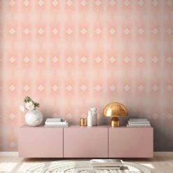 A.S. Creation Papier Peint Rétro Beige Crème - Papier Peint Intissé Abstrait - Papier Peint à Motifs Vintage Vinyle Structuré