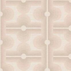 A.S. Creation Papier Peint Intissé Vintage Crème Beige - Papier Peint à Motifs Rétro Graphique - Papier Peint Graphique -A.S. Creation Soldes as creation tapete retro chic 395335 muster