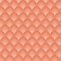 A.S. Creation Papier Peint Vintage Abstrait Rouge Orange - Papier Peint Intissé Rétro Graphique - Papier Peint à Motifs -A.S. Creation Soldes as creation tapete retro chic 395385 muster