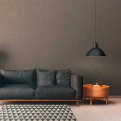 A.S. Creation Papier Peint Nature Floral Gris Marron - Papier Peint Style Campagne - Papier Peint Intissé Salon Bureau -A.S. Creation Soldes as creation tapete terra 385042 ambiente 1