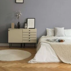 A.S. Creation Papier Peint Uni Gris - Papier Peint Uni Salon - Papier Peint Intissé Chambre Bureau -A.S. Creation Soldes as creation tapete terra 389257 ambiente 5