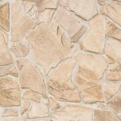 A.S. Creation Papier Peint Pierre Beige Crème - Papier Peint Effet Pierre - Papier Peint Intissé Couloir Chambre à Coucher -A.S. Creation Soldes as creation tapete terra 389329 muster 1