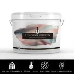 A.S. Creation Peinture Murale Vert Semi-mat - THE COLOR KITCHEN Ritzy Rosemary -A.S. Creation Soldes as creation the color kitchen dd125608 ambiente8.jpg