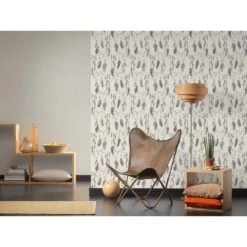 A.S. Creation A.S. Création Boho Love Papier Peint Uni - Crème -A.S. Creation Soldes as creation vliestapete boho love 364644 2