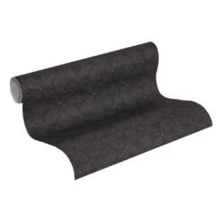 A.S. Creation Ethnic Origin A.S. Création Papier Peint Géométrique - Noir Argent