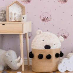 A.S. Creation A.S. Création Little Stars Papier Peint Enfant - Rosé, Multicolore -A.S. Creation Soldes as creation vliestapete little stars 355641 ambiente2