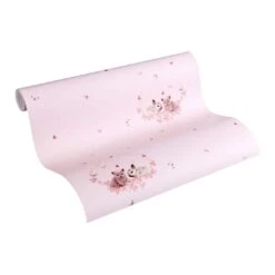 A.S. Creation A.S. Création Little Stars Papier Peint Enfant - Rosé, Multicolore