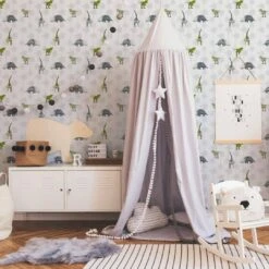 A.S. Creation A.S. Création Little Stars Papier Peint Enfant - Papier Peint De Dinosaure Vert, Gris 6 A.S. Creation A.S. Création Little Stars Papier Peint Enfant - Papier Peint De Dinosaure Vert, Gris -A.S. Creation Soldes as creation vliestapete little stars 358352 ambiente2