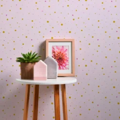 A.S. Creation A.S. Création Little Stars Papier Peint Avec Des Points - Rosé -A.S. Creation Soldes as creation vliestapete little stars 358391 ambiente3