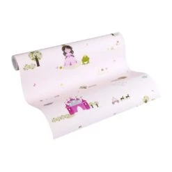 A.S. Creation A.S. Création Little Stars Papier Peint Enfant - Rosé, Rose