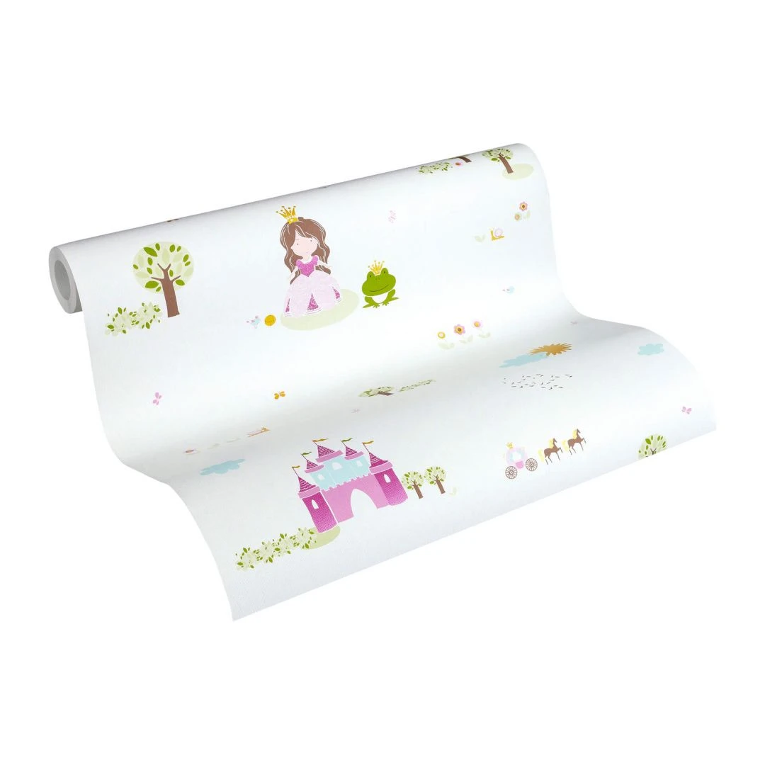 A.S. Creation A.S. Création Little Stars Papier Peint Enfant - Blanc, Rosé 1 A.S. Creation A.S. Création Little Stars Papier Peint Enfant - Blanc, Rosé