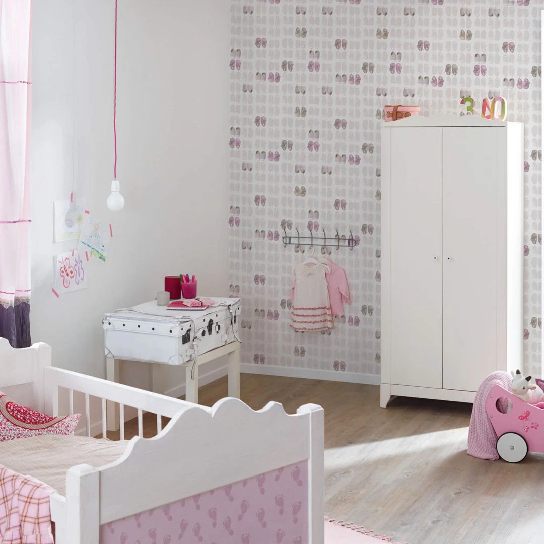 A.S. Creation A.S. Création Little Stars Papier Peint Enfant - Rosé, Métallisé 5 A.S. Creation A.S. Création Little Stars Papier Peint Enfant - Rosé, Métallisé – Image 5