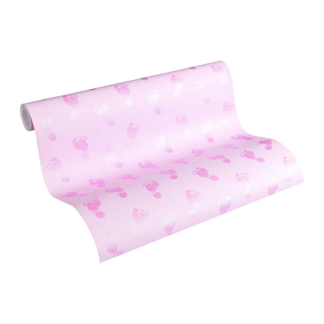 A.S. Creation A.S. Création Little Stars Papier Peint Enfant - Rosé, Métallisé 1 A.S. Creation A.S. Création Little Stars Papier Peint Enfant - Rosé, Métallisé