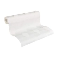A.S. Creation Papier Peint Intissé Recouvrable A.S. Création Meistervlies 4 GO Blanc, Recouvrable