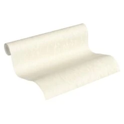 A.S. Creation A.S. Création Papier Peint Intissé Romantico Uni Crème