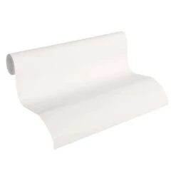 A.S. Creation A.S. Création Scandinavian 2 Papier Peint Uni - Blanc