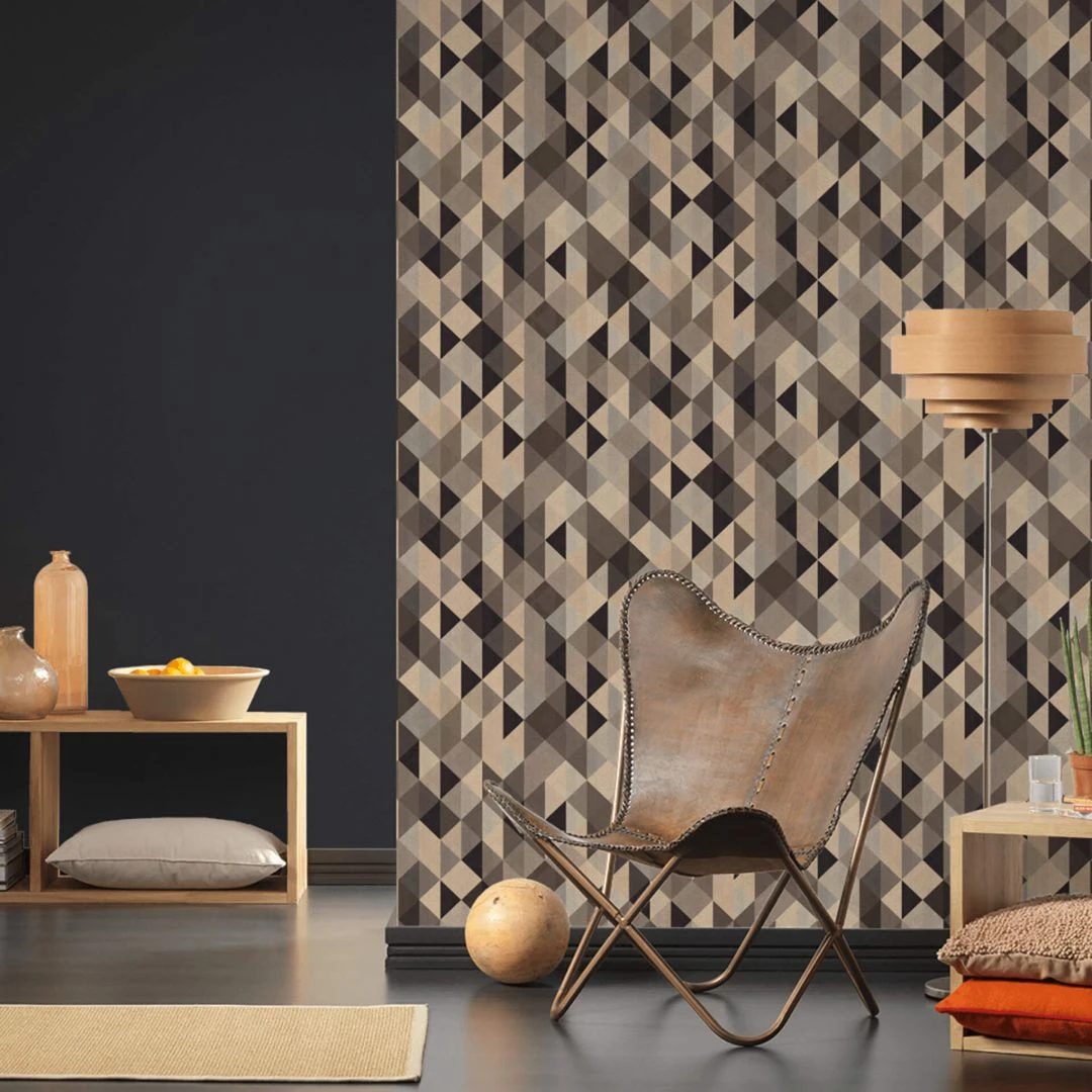 A.S. Creation A.S. Création Scandinavian 2 Papier Peint Uni - Noir 4 A.S. Creation A.S. Création Scandinavian 2 Papier Peint Uni - Noir – Image 4