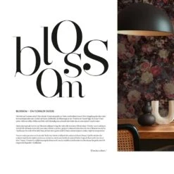 A.S. Creation A.S. Création Papier Peint Intissé The BOS - Papier Peint à Fleurs Jaune, Oran, Marron, Vertge -A.S. Creation Soldes as creation vliestapete the bos 388212 muster1