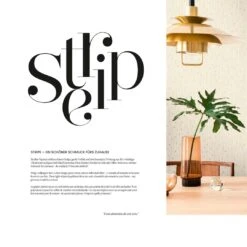 A.S. Creation A.S. Création Vliestapete The BOS - Papier Peint Moderne à Rayures Crème, Gris, Argenté -A.S. Creation Soldes as creation vliestapete the bos 388221 muster1