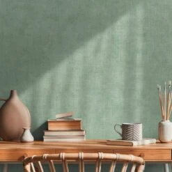 A.S. Creation A.S. Création Vliestapete The BOS - Papier Peint Graphique Vert Menthe, Argenté, Métallique