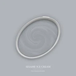 A.S. Creation Peinture Murale Gris Satiné Mat - THE COLOR KITCHEN Glace Sésame
