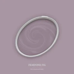 A.S. Creation Peinture Murale Violet Satiné Mat - THE COLOR KITCHEN Figue Féminine