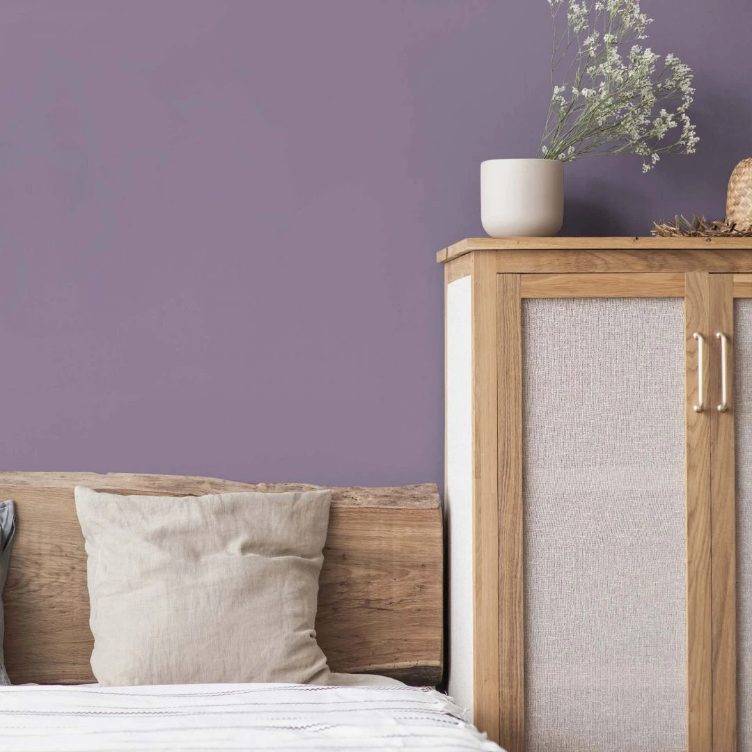 A.S. Creation Peinture Muraleale Lilas Violet Satiné Mat - Couleur Intérieure - THE COLOR KITCHEN Artful Aubergine 4 A.S. Creation Peinture Muraleale Lilas Violet Satiné Mat - Couleur Intérieure - THE COLOR KITCHEN Artful Aubergine – Image 4