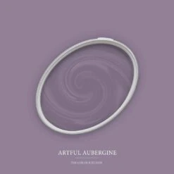 A.S. Creation Peinture Muraleale Lilas Violet Satiné Mat - Couleur Intérieure - THE COLOR KITCHEN Artful Aubergine