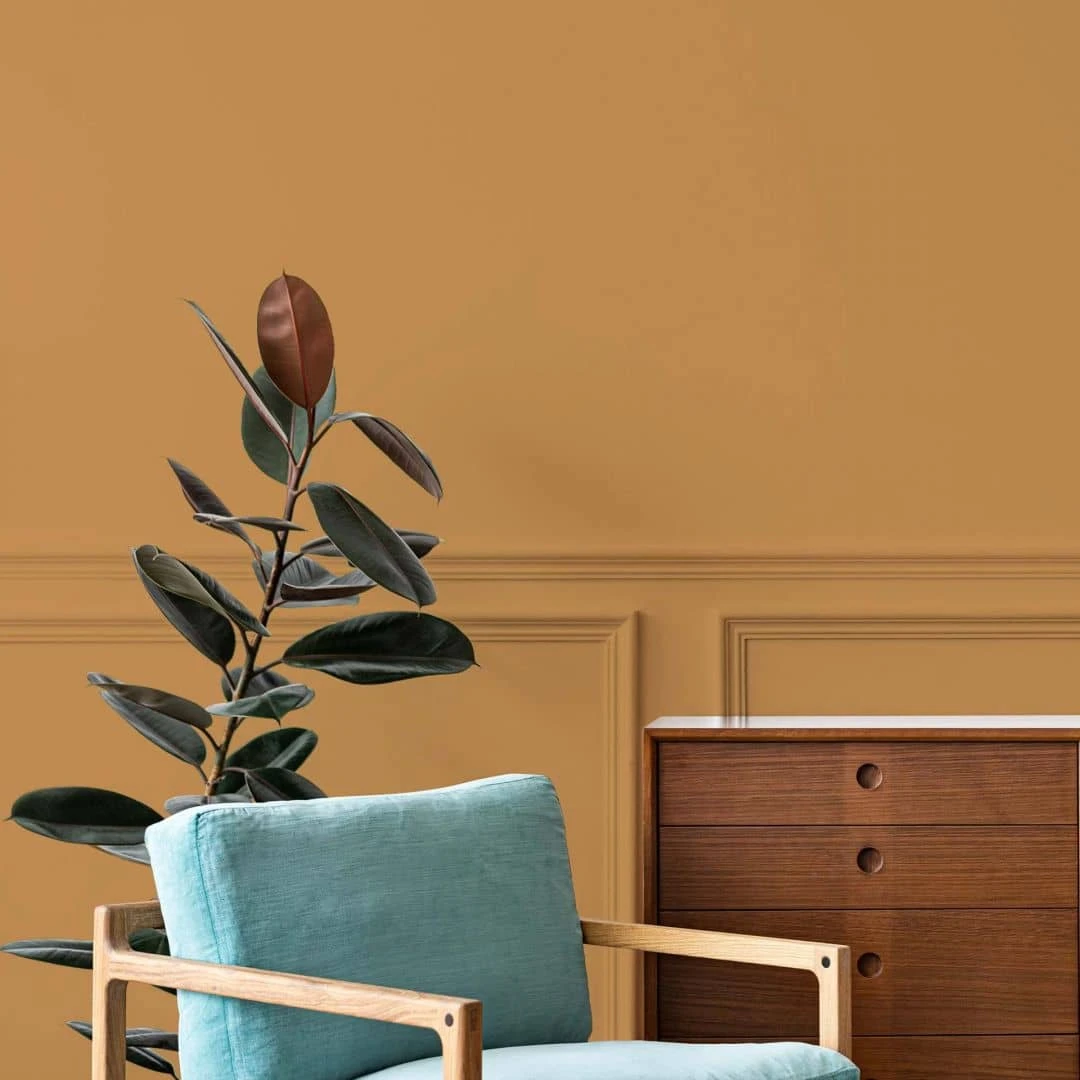 A.S. Creation Peinture Murale Orange Satiné Mat - THE COLOR KITCHEN Caramel Salé 3 A.S. Creation Peinture Murale Orange Satiné Mat - THE COLOR KITCHEN Caramel Salé – Image 3