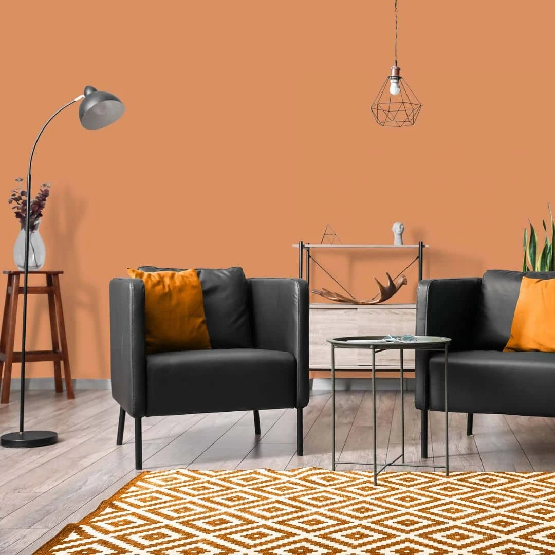 A.S. Creation Peinture Murale Orange Satiné Mat - THE COLOR KITCHEN Pretty Pumpkin 4 A.S. Creation Peinture Murale Orange Satiné Mat - THE COLOR KITCHEN Pretty Pumpkin – Image 4