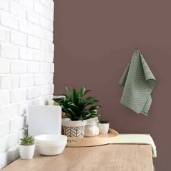A.S. Creation Peinture Murale Marron Satiné Mat - THE COLOR KITCHEN Passion Fruit -A.S. Creation Soldes as creation wandfarbe farbe the color kitchen dd125658 ambiente4