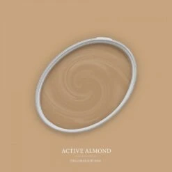 A.S. Creation Peinture Murale Marron Satiné Mat - THE COLOR KITCHEN Active Amande