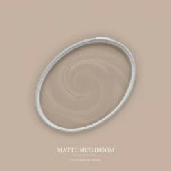 A.S. Creation Peinture Murale Beige Satiné Mat - THE COLOR KITCHEN Matte Mushroom