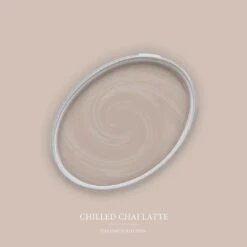 A.S. Creation Peinture Murale Beige Satiné Mat - THE COLOR KITCHEN Chilled Chai Latte