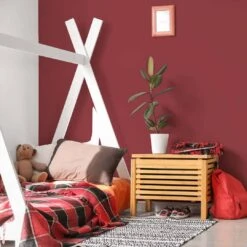 A.S. Creation Peinture Murale Rouge Satiné Mat - THE COLOR KITCHEN Perky Pomegranate -A.S. Creation Soldes as creation wandfarbe farbe the color kitchen dd125718 ambiente4