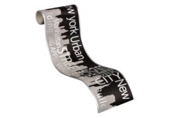 A.S. Creation Papier Peint A.S. Création Boys & Girls 4 Gris, Métallique, Noir